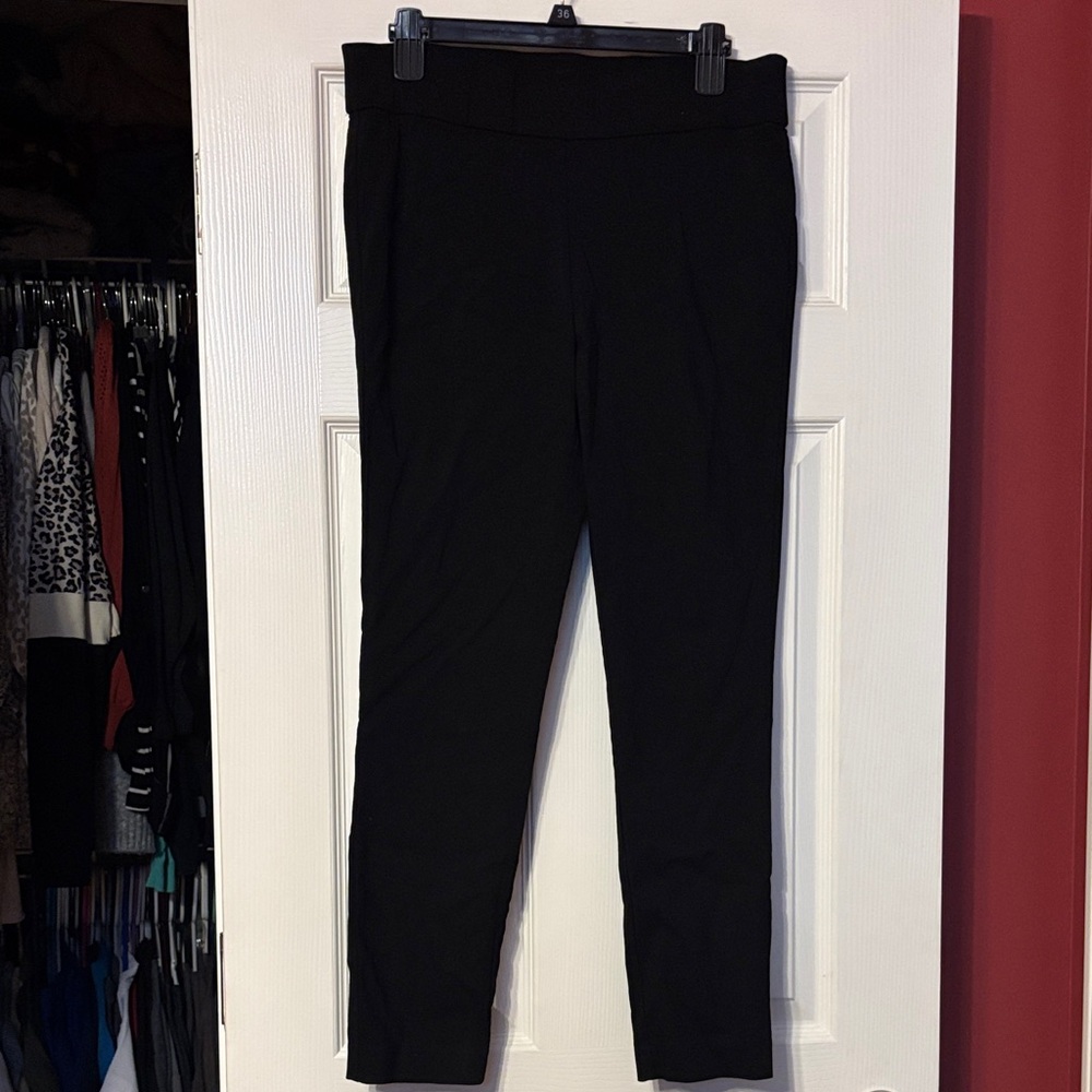 Jones New York Classic Black Ankle Pants size 10
